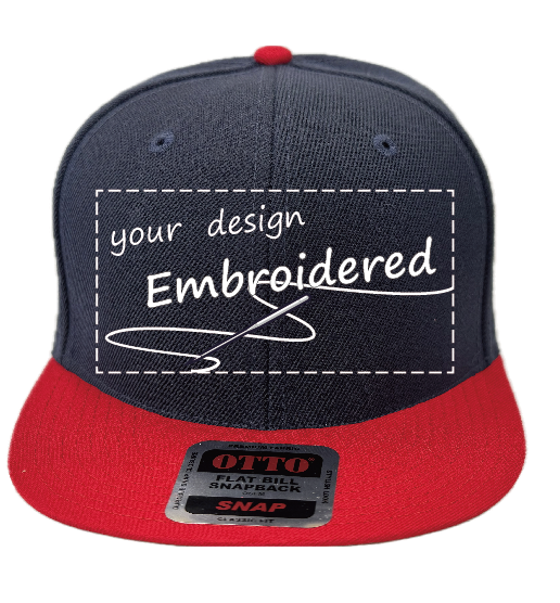 OTTO CAP レッド×ネイビー