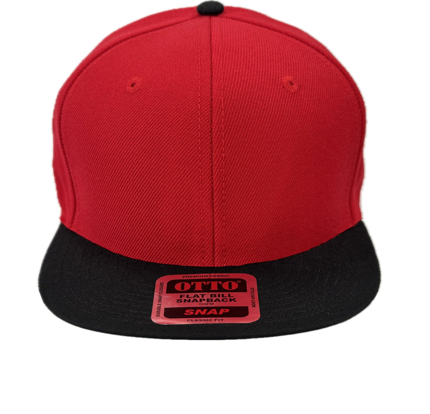OTTO CAP ブラック×レッド