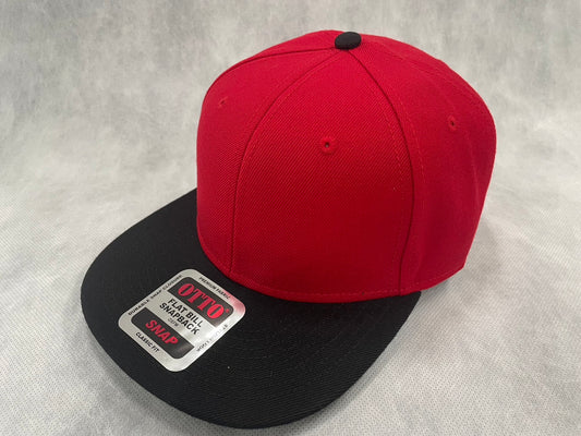 OTTO CAP ブラック×レッド