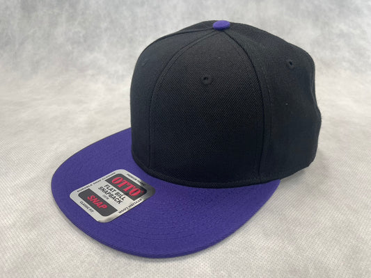 OTTO CAP パープル×ブラック